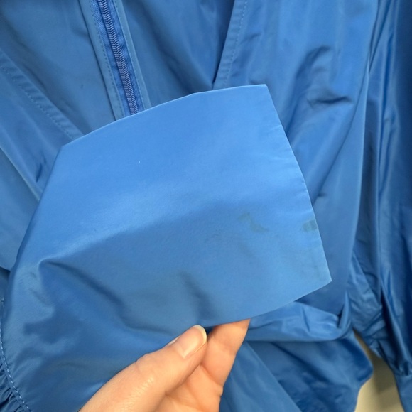 Veronica Beard Seema Bluebell Blue Twist Front Puff Sleeve Blouse Size 4 (Flaw) - Picture 4 of 8